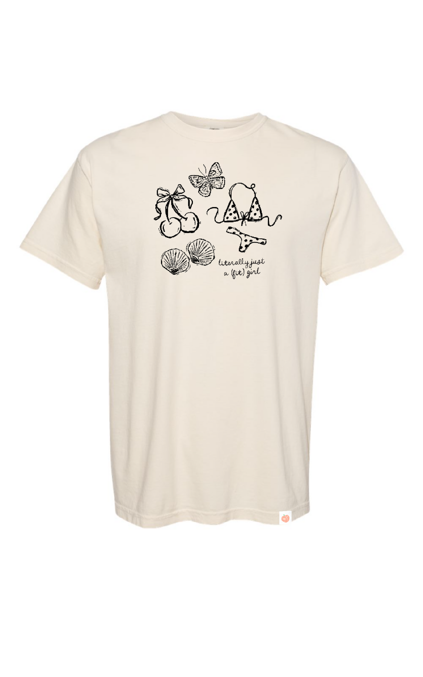 Literally just a (fit) girl tee