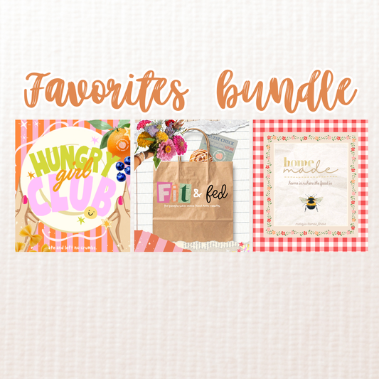 Spring 2026 Favorites Bundle